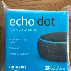 Amazon Echo Dot 3rd Generation, brand new
